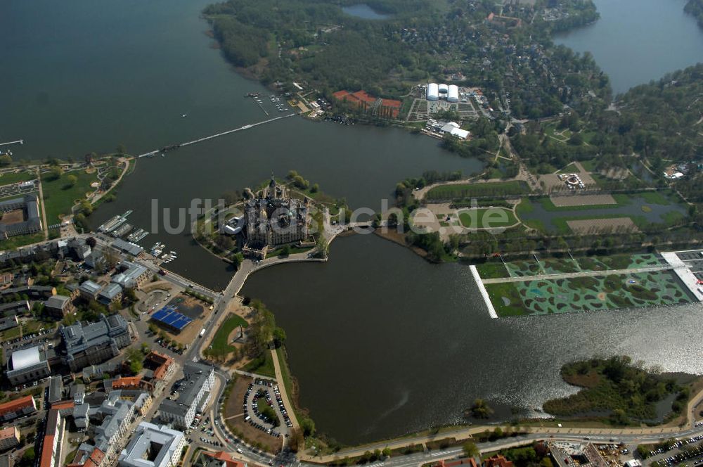 SCHWERIN aus der Vogelperspektive: BUGA 2009 in Schwerin