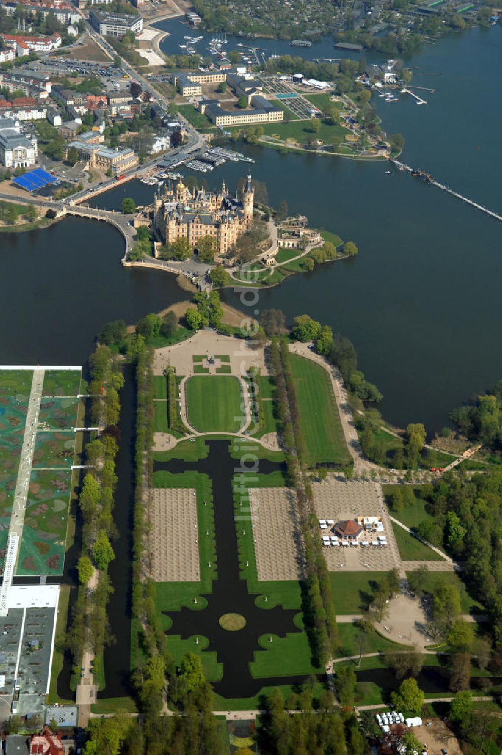 Luftbild SCHWERIN - BUGA 2009 in Schwerin