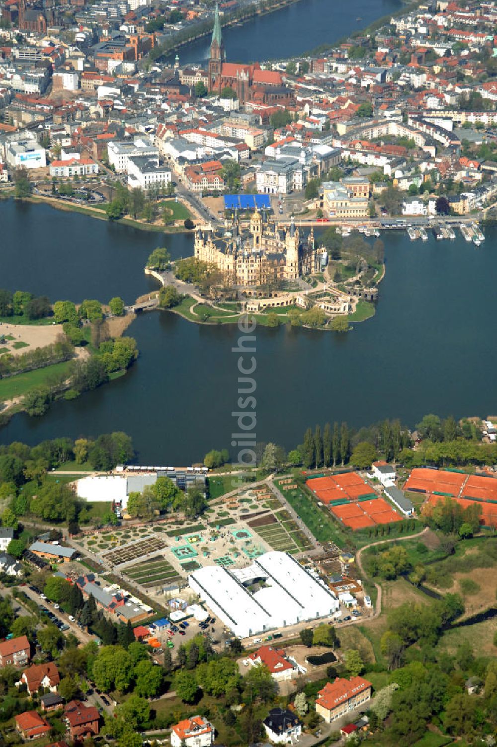 Luftaufnahme SCHWERIN - BUGA 2009 in Schwerin