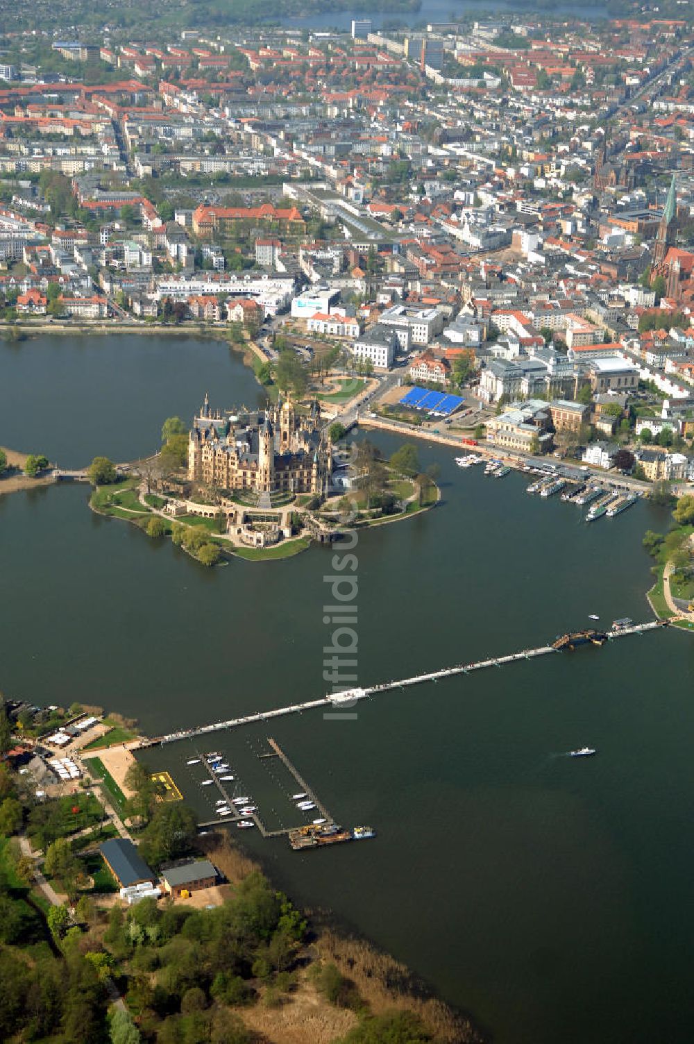 SCHWERIN aus der Vogelperspektive: BUGA 2009 in Schwerin