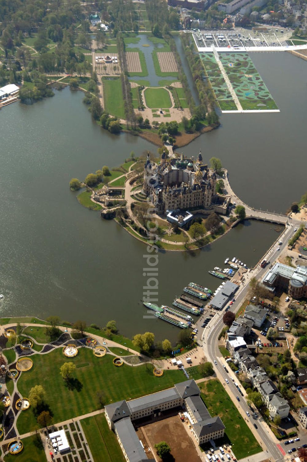 Luftbild SCHWERIN - BUGA 2009 in Schwerin