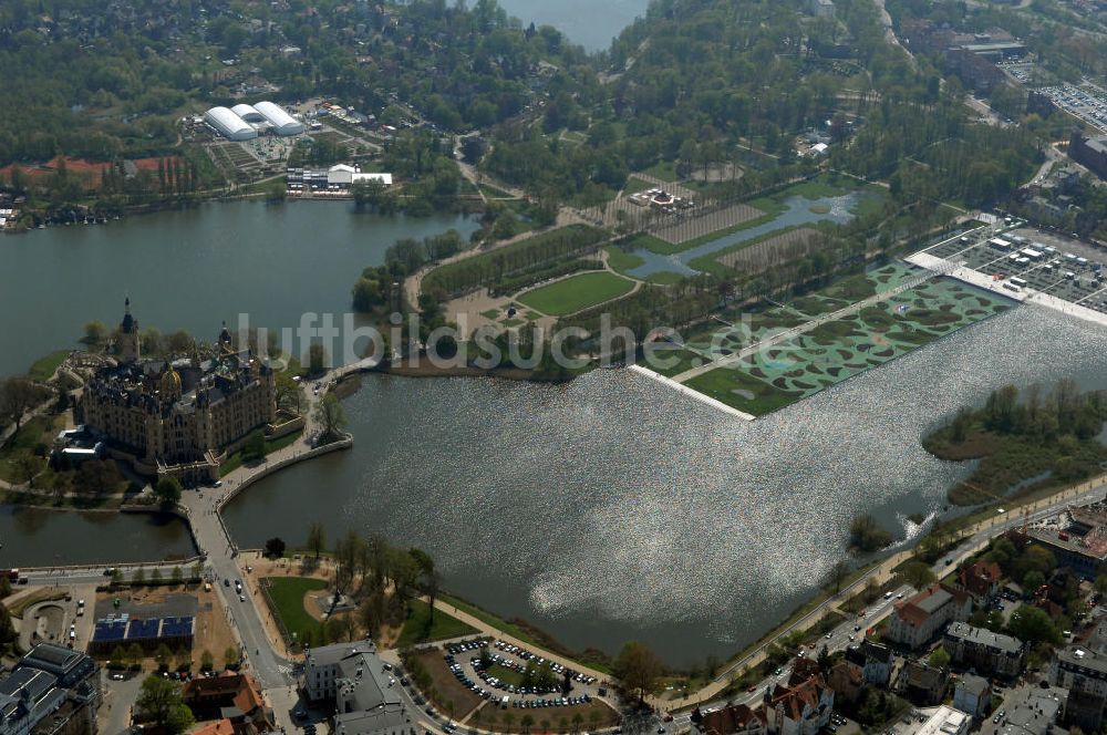 SCHWERIN aus der Vogelperspektive: BUGA 2009 in Schwerin