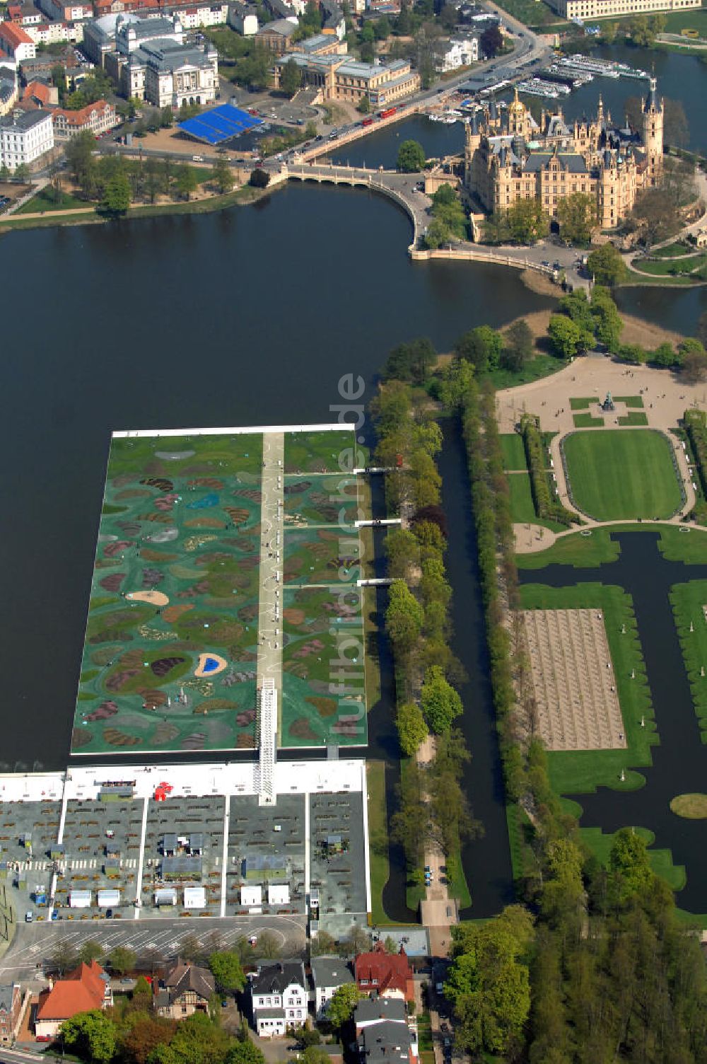 SCHWERIN aus der Vogelperspektive: BUGA 2009 in Schwerin