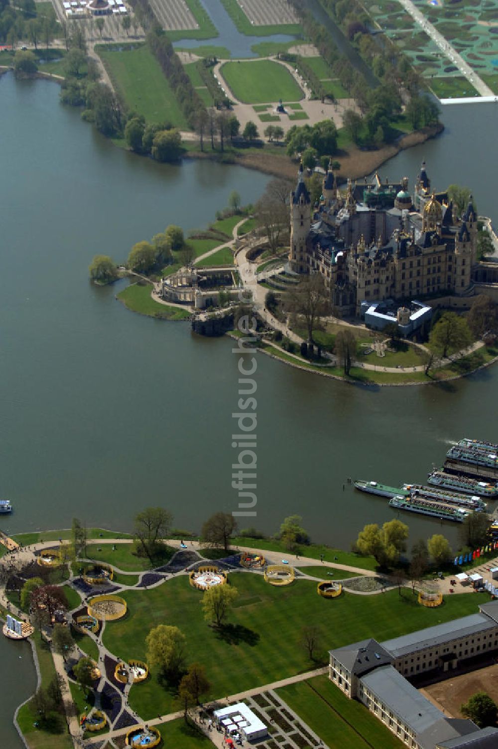 Luftbild SCHWERIN - BUGA 2009 in Schwerin