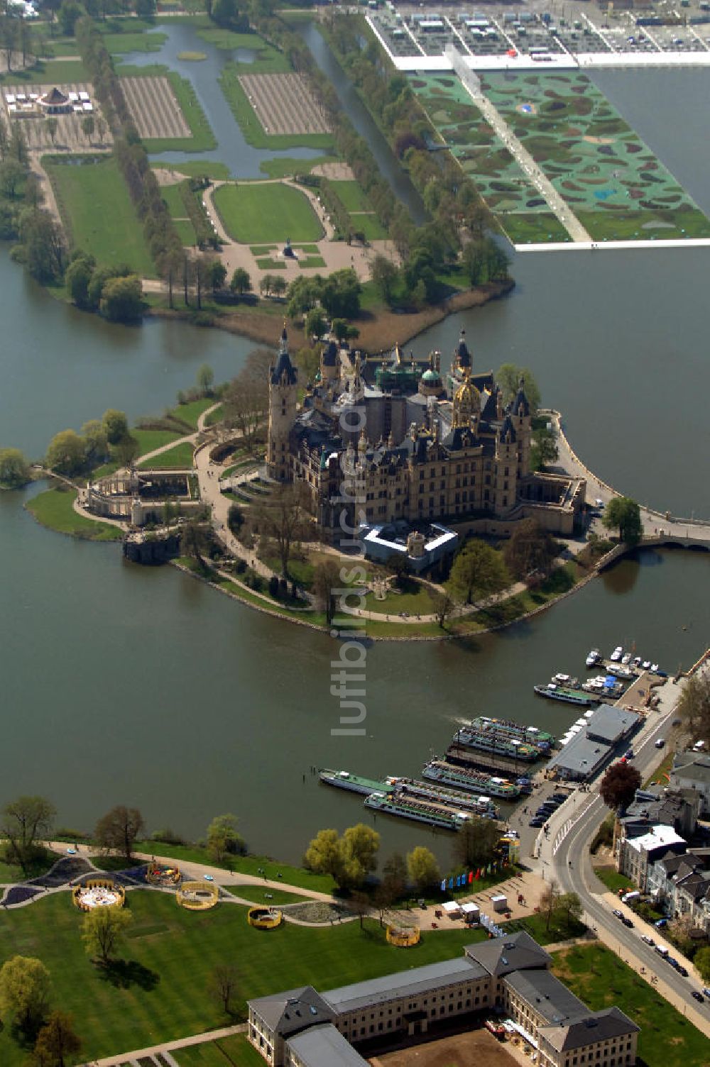 Luftaufnahme SCHWERIN - BUGA 2009 in Schwerin