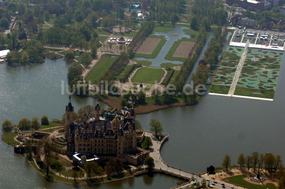 SCHWERIN aus der Vogelperspektive: BUGA 2009 in Schwerin