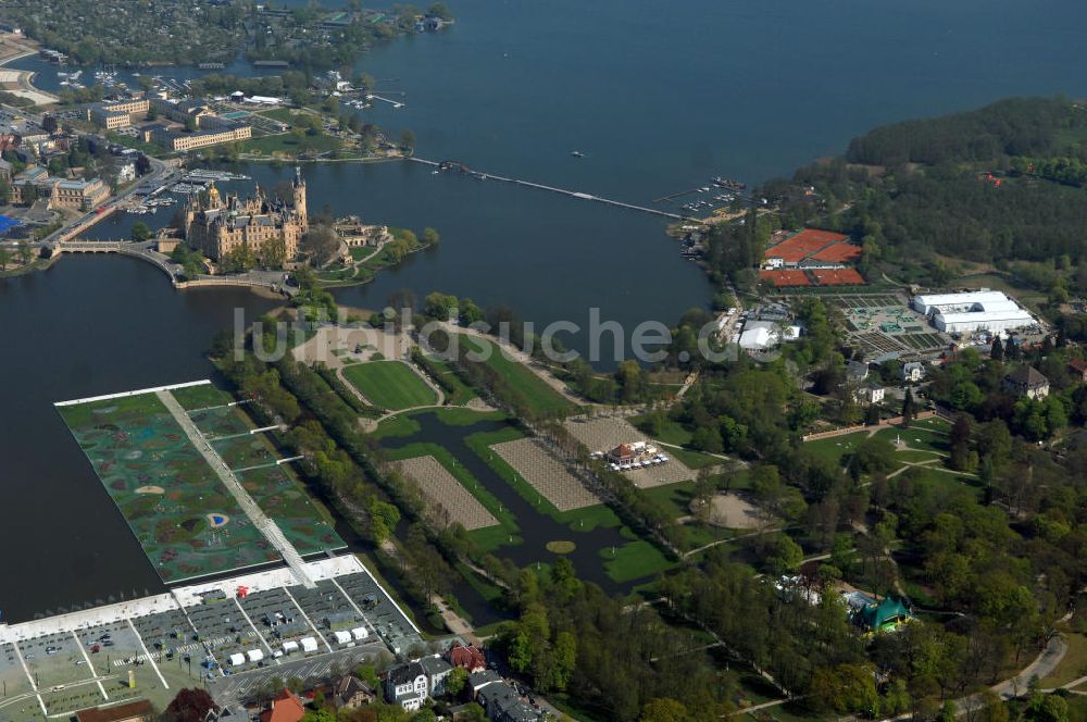 SCHWERIN aus der Vogelperspektive: BUGA 2009 in Schwerin