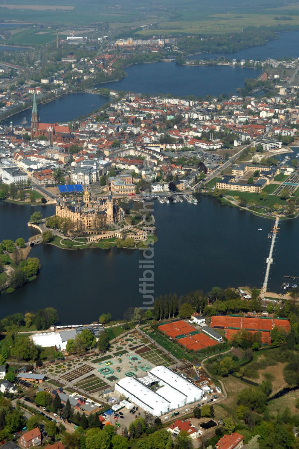 Luftbild SCHWERIN - BUGA 2009 in Schwerin