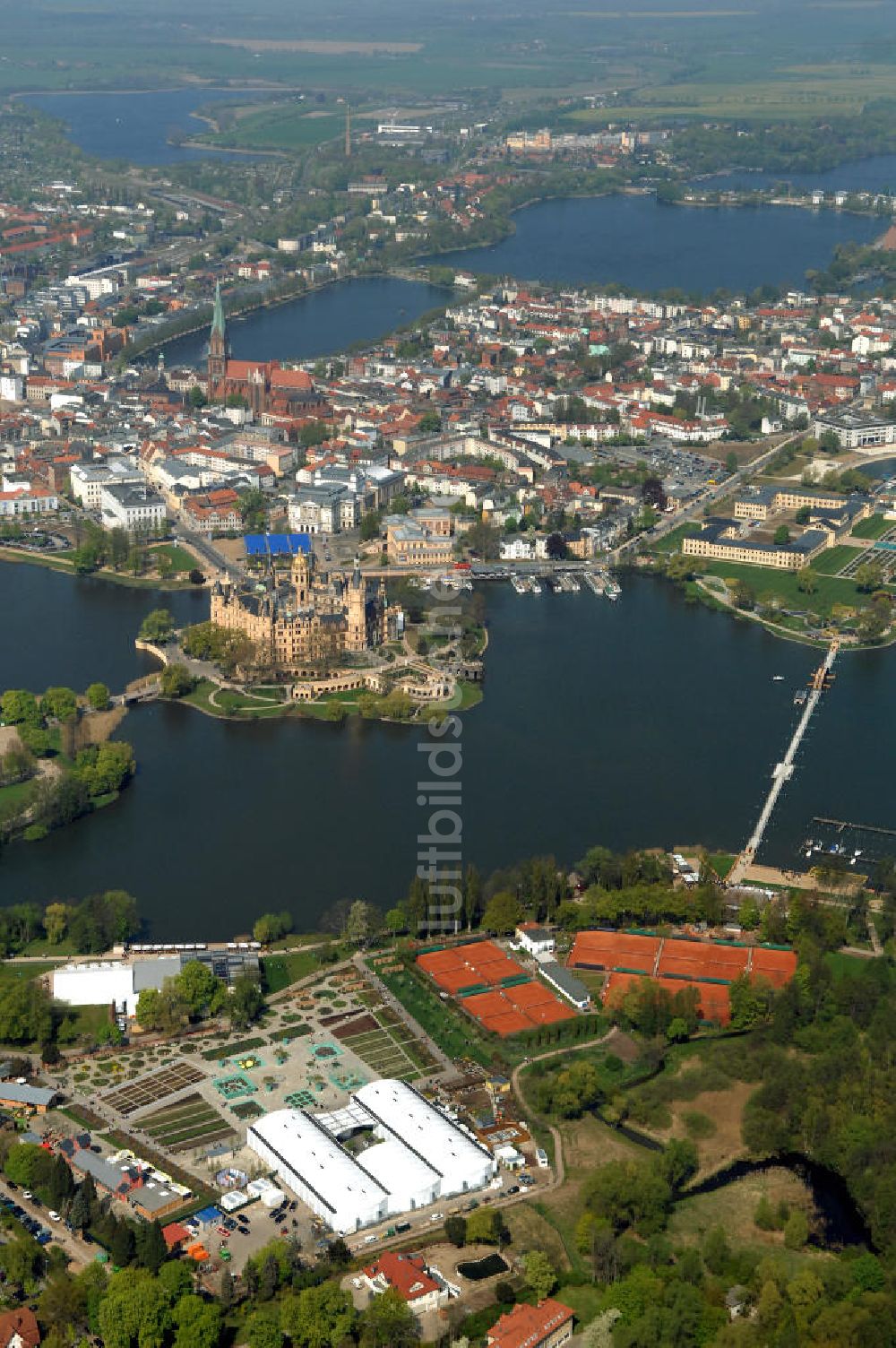 Luftaufnahme SCHWERIN - BUGA 2009 in Schwerin