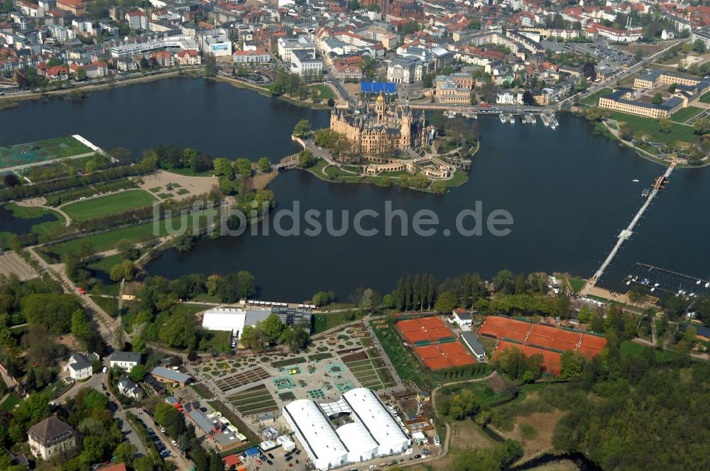 SCHWERIN von oben - BUGA 2009 in Schwerin