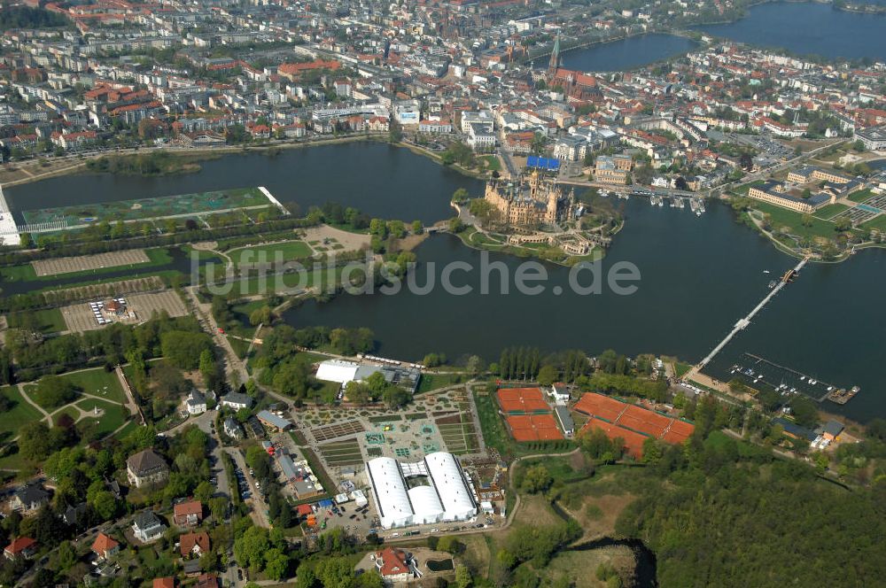 SCHWERIN aus der Vogelperspektive: BUGA 2009 in Schwerin