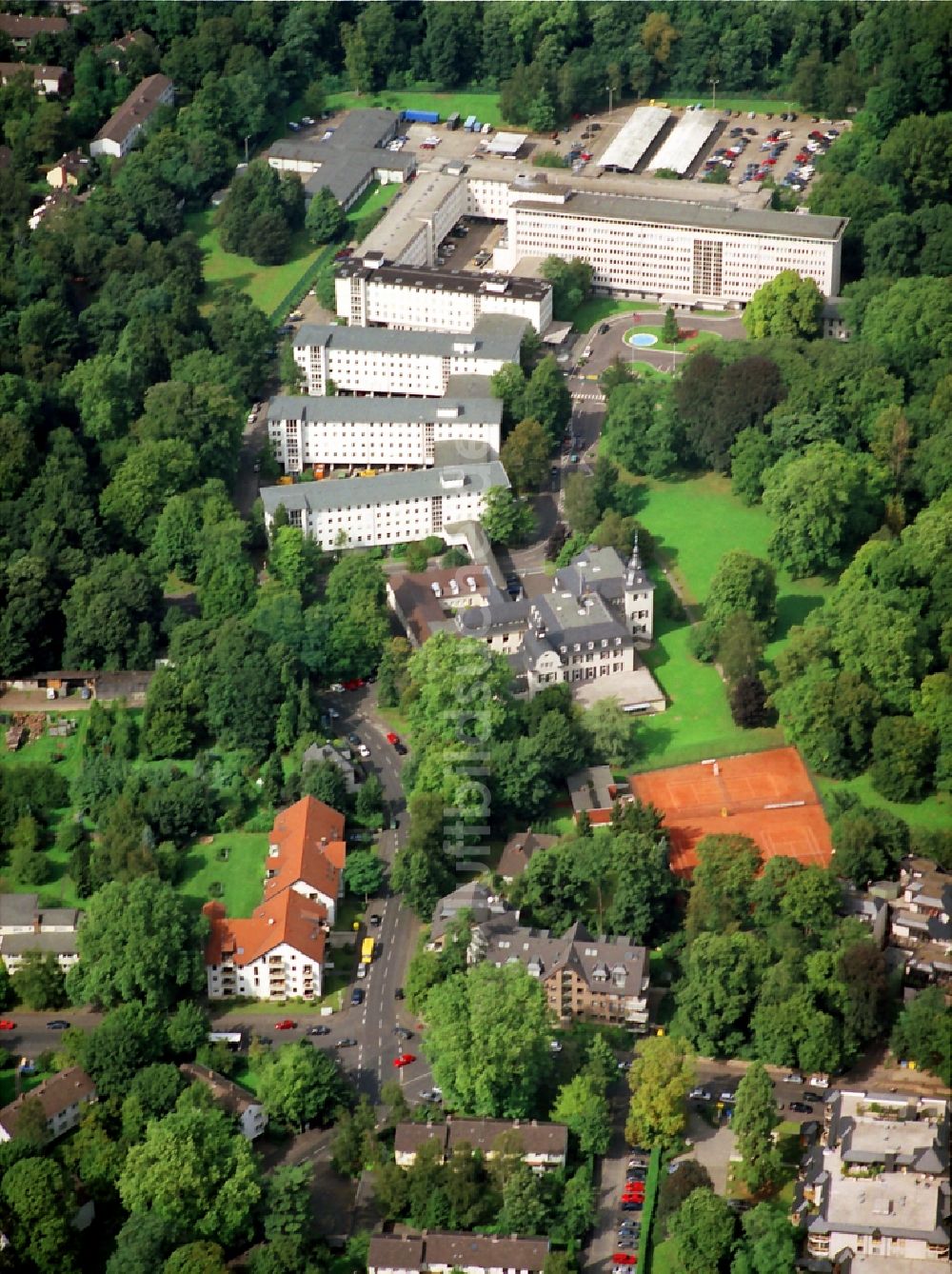 Bonn von oben - Bundesanstalt für Landwirtschaft und Ernährung und Bundesamt für Bauwesen und Raumordnung in Bonn im Bundesland Nordrhein-Westfalen