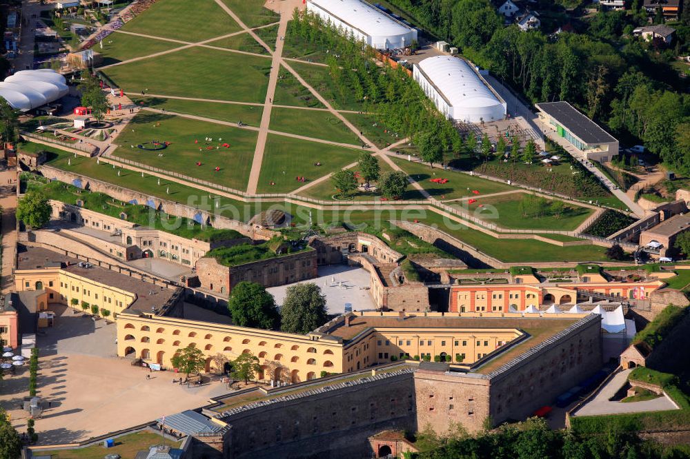 Luftaufnahme Koblenz - Bundesgartenschau Buga Koblenz 2011