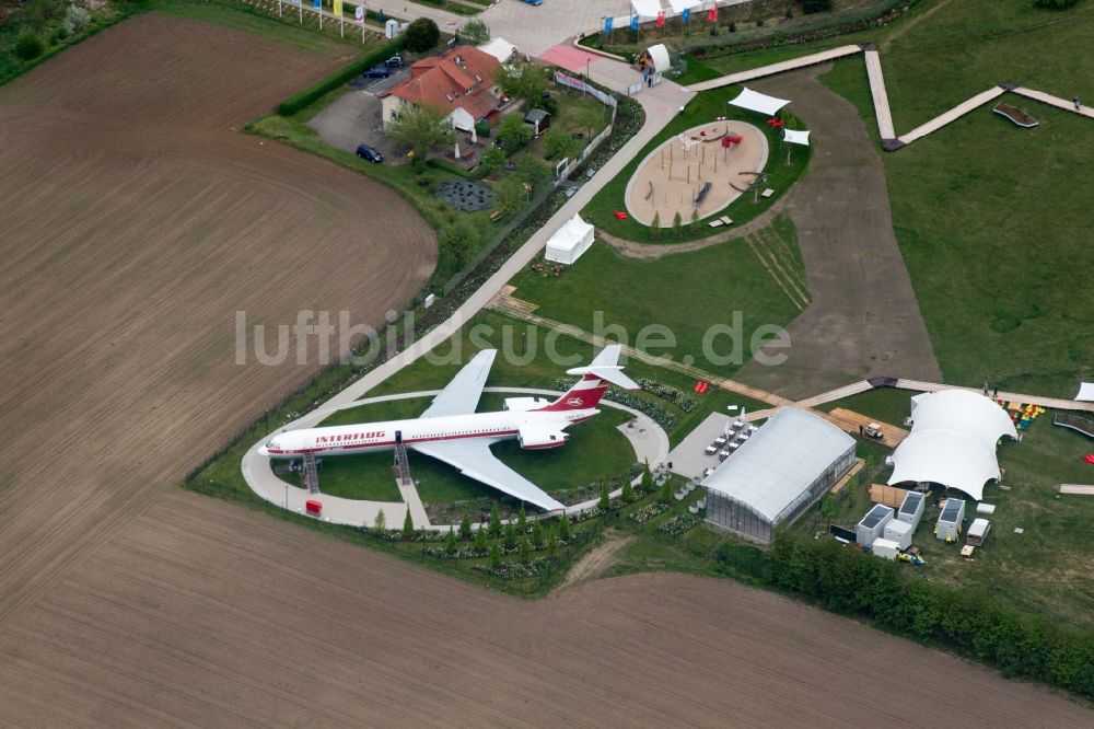 Luftbild Gollenberg - Bundesgartenschau 2015 in Stölln / Rhinow am Gollenberg im Bundesland Brandenburg