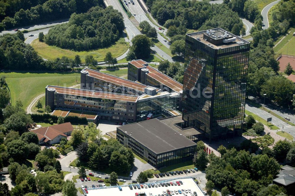 Bochum aus der Vogelperspektive: Bundesknappschaft Bochum