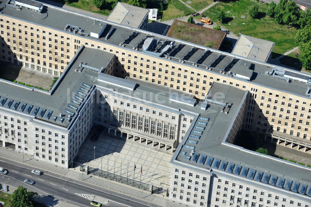 Berlin Mitte von oben - Bundesministerium der Finanzen in Berlin-Mitte