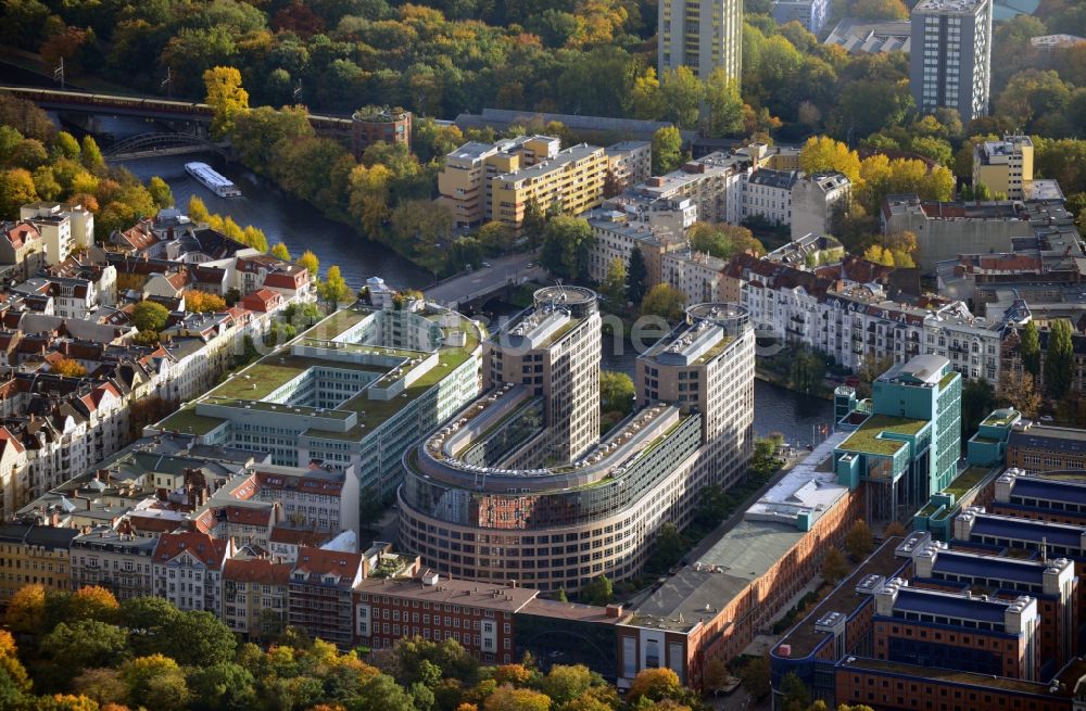 Berlin aus der Vogelperspektive: Bundesministerium des Innern im Ortsteil Moabit in Berlin - Mitte