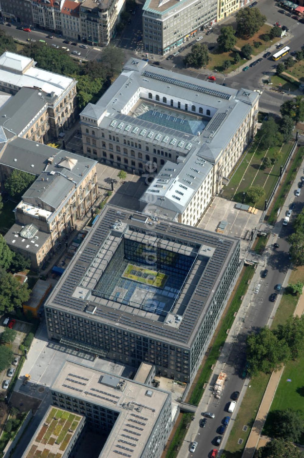 Berlin aus der Vogelperspektive: Bundesministerium für Verkehr, Bau und Stadtentwicklung in Berlin