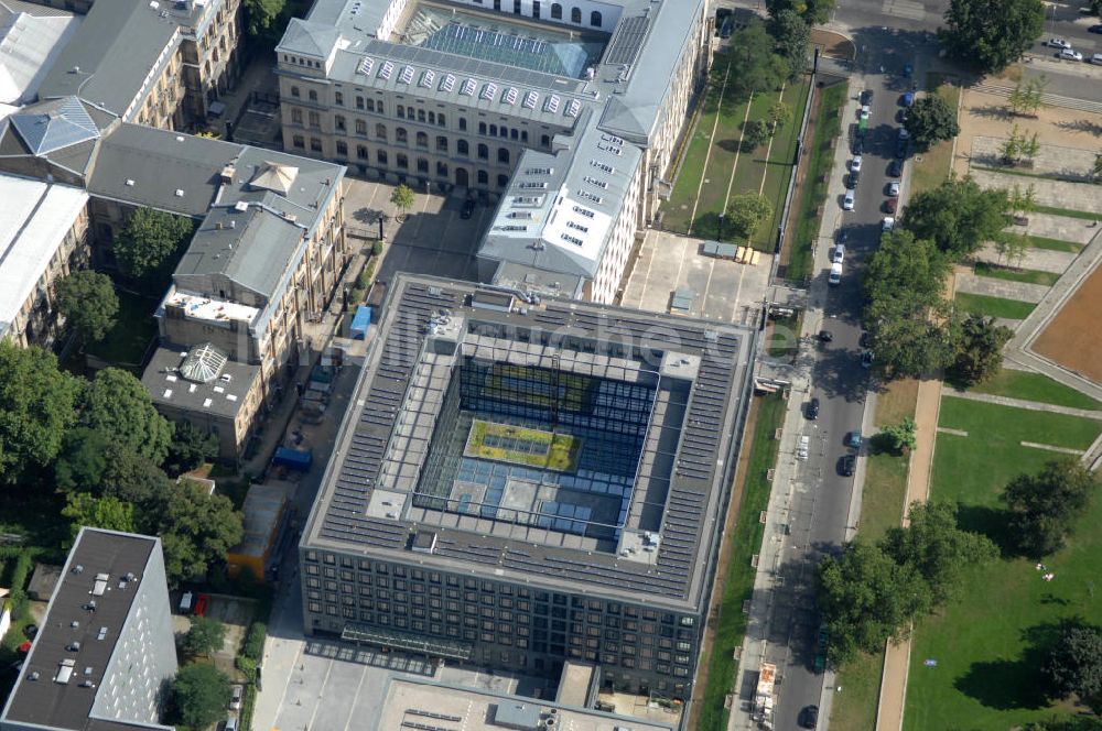 Luftbild Berlin - Bundesministerium für Verkehr, Bau und Stadtentwicklung in Berlin