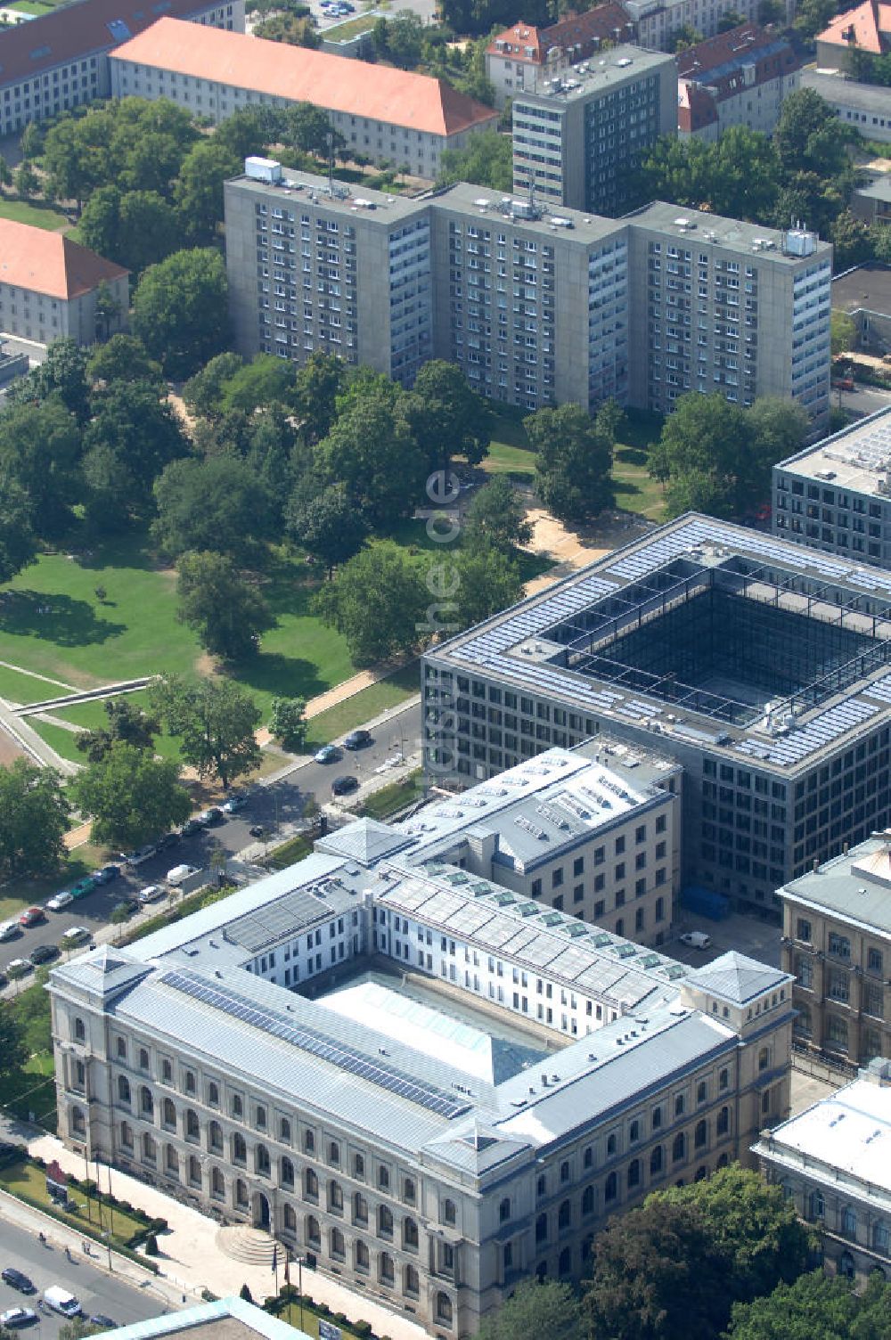 Luftbild Berlin - Bundesministerium für Verkehr, Bau und Stadtentwicklung in Berlin