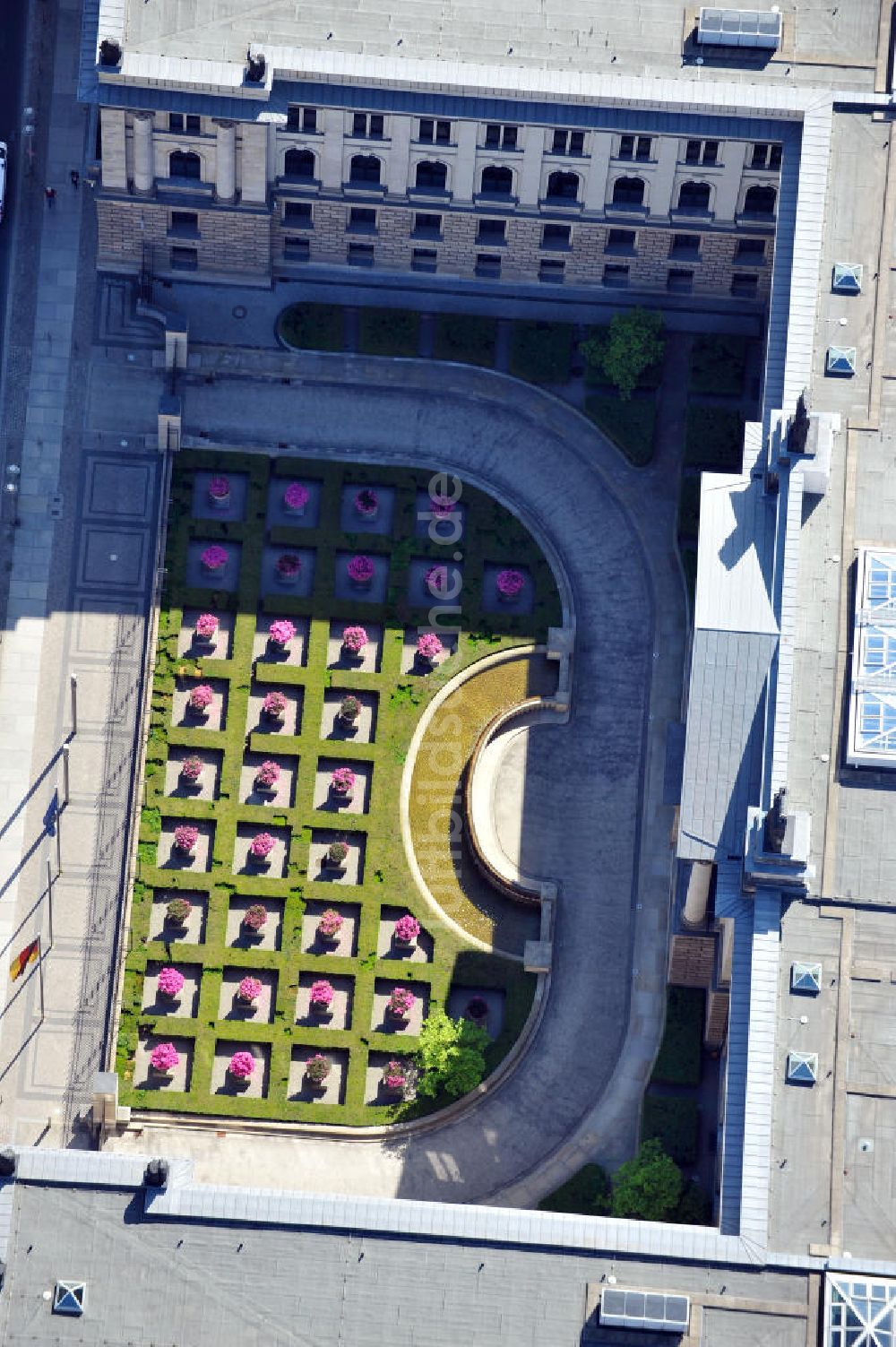 Berlin Mitte aus der Vogelperspektive: Bundesrat Berlin-Mitte