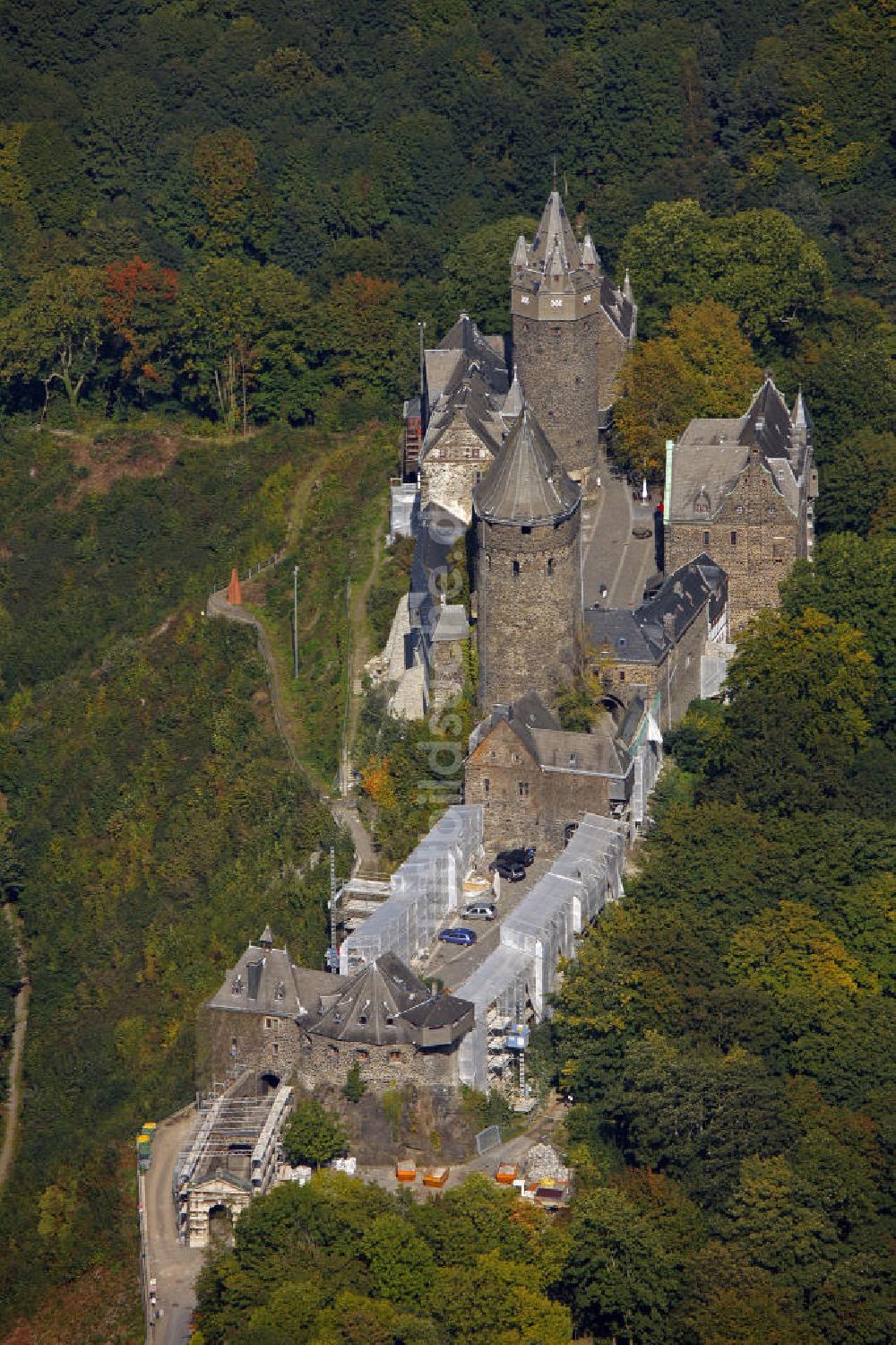 Luftaufnahme Altena - Burg Altena