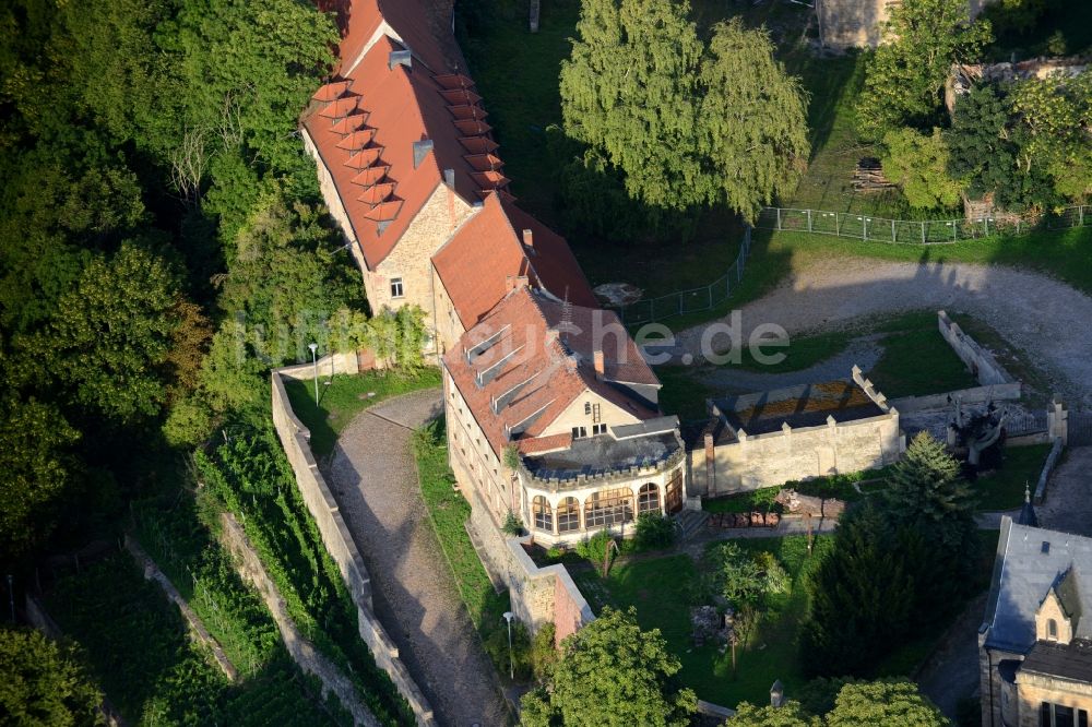 Luftbild Beyernaumburg - Burg Beyernaumburg im Bundesland Sachsen-Anhalt