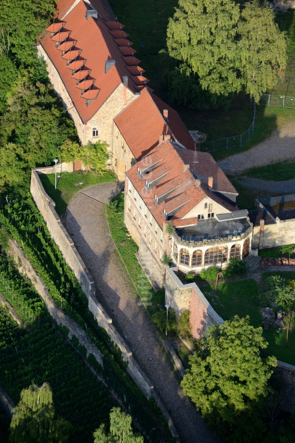 Luftaufnahme Beyernaumburg - Burg Beyernaumburg im Bundesland Sachsen-Anhalt