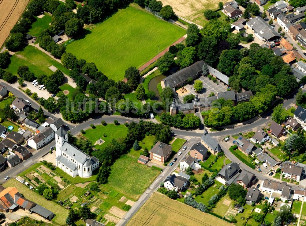 Luftbild Birgel - Burg Birgel im Stadtteil Birgel in Düren im Bundesland Nordrhein-Westfalen