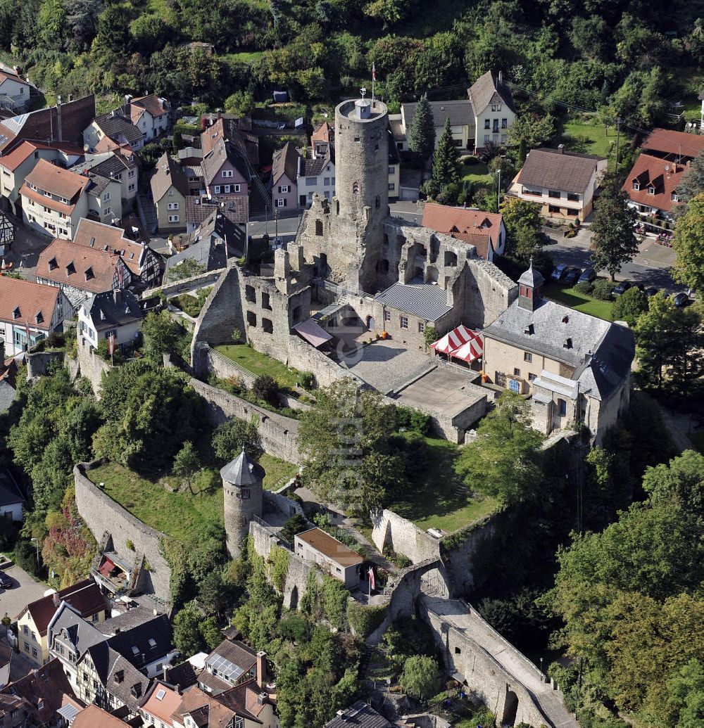 Luftbild Eppstein - Burg Eppstein