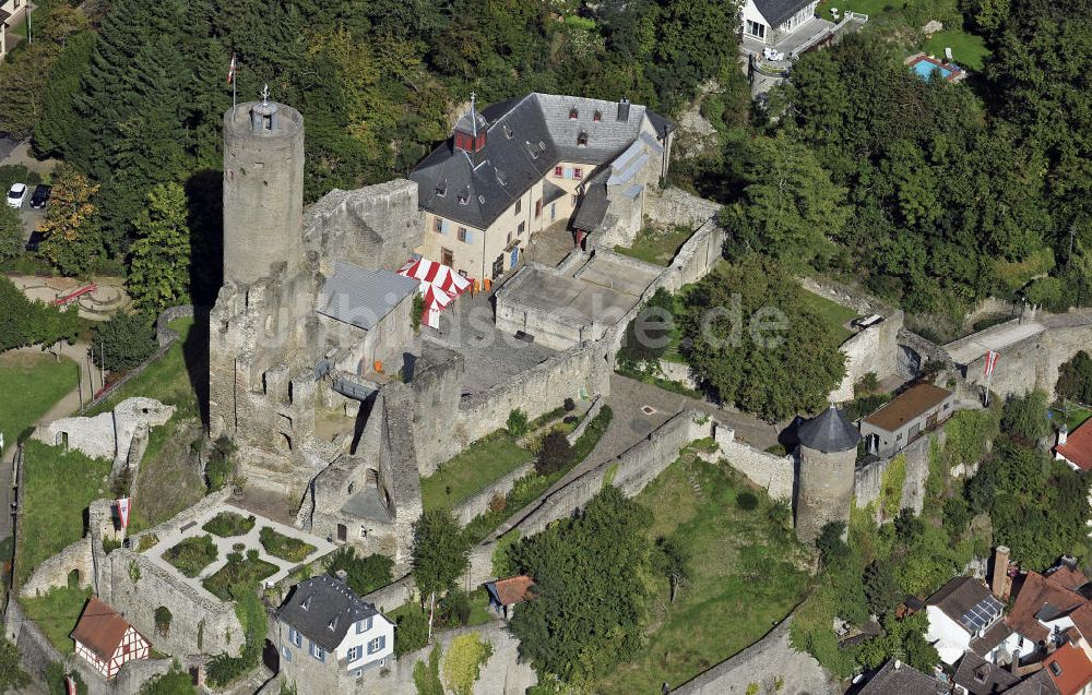 Luftaufnahme Eppstein - Burg Eppstein