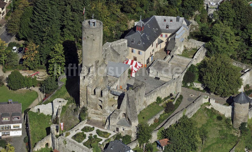 Luftaufnahme Eppstein - Burg Eppstein