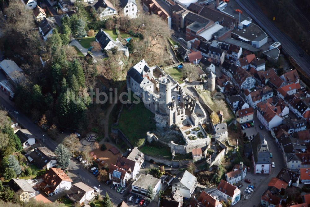 Luftaufnahme Eppstein - Burg Eppstein