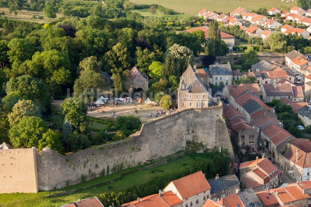 Luftbild Rodemack - Burg Fort Rodemack in Rodemack in Grand Est, Frankreich