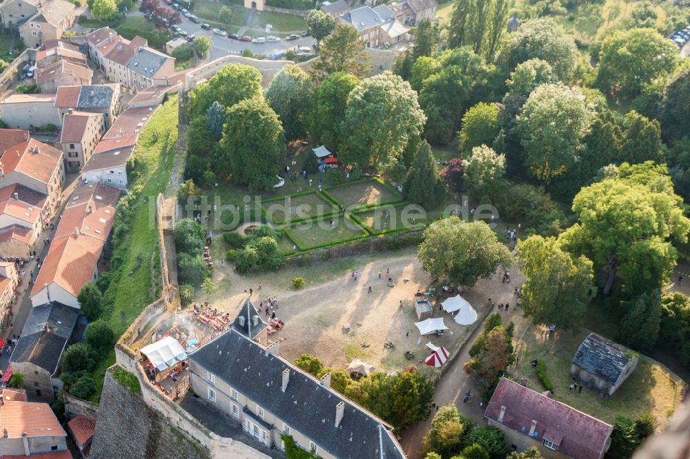 Rodemack aus der Vogelperspektive: Burg Fort Rodemack in Rodemack in Grand Est, Frankreich