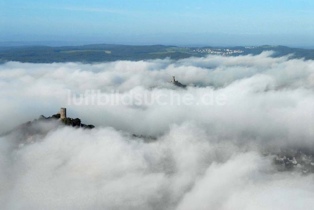 Luftbild Krofdorf-Gleiberg - Burg Gleiberg in Krofdorf-Gleiberg