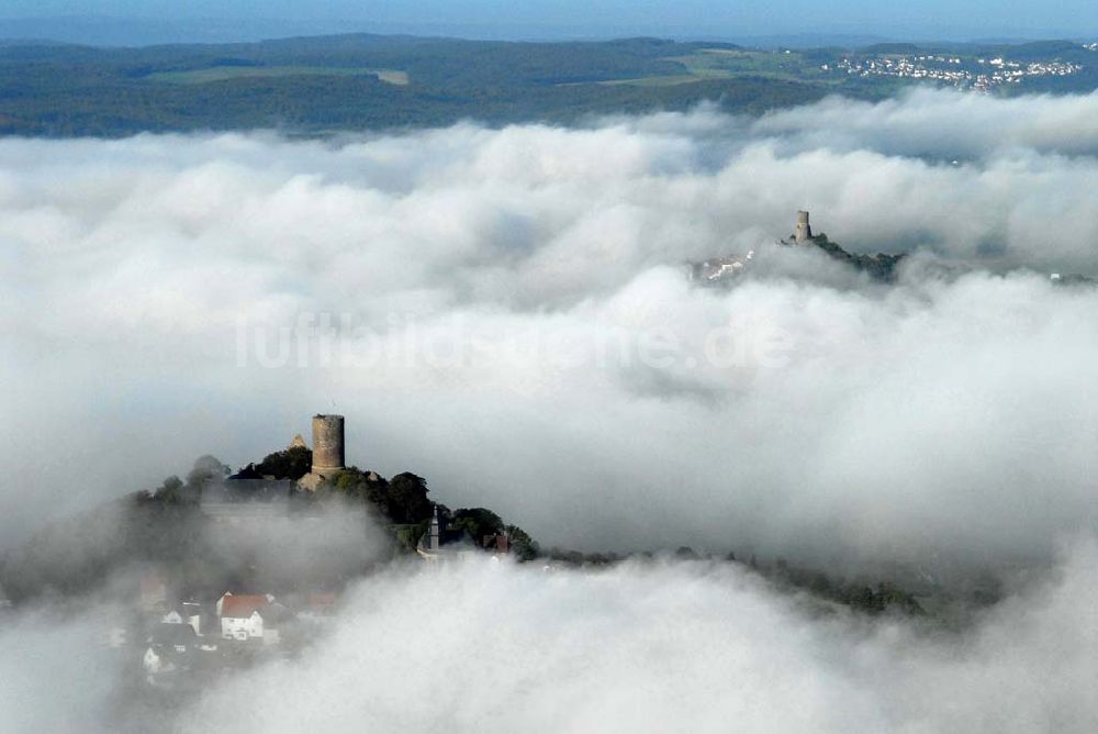 Luftaufnahme Krofdorf-Gleiberg - Burg Gleiberg in Krofdorf-Gleiberg