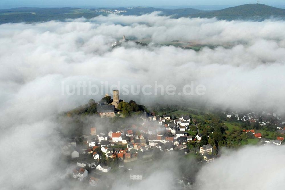 Luftbild Krofdorf-Gleiberg - Burg Gleiberg in Krofdorf-Gleiberg