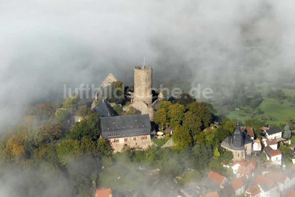 Luftaufnahme Krofdorf-Gleiberg - Burg Gleiberg in Krofdorf-Gleiberg