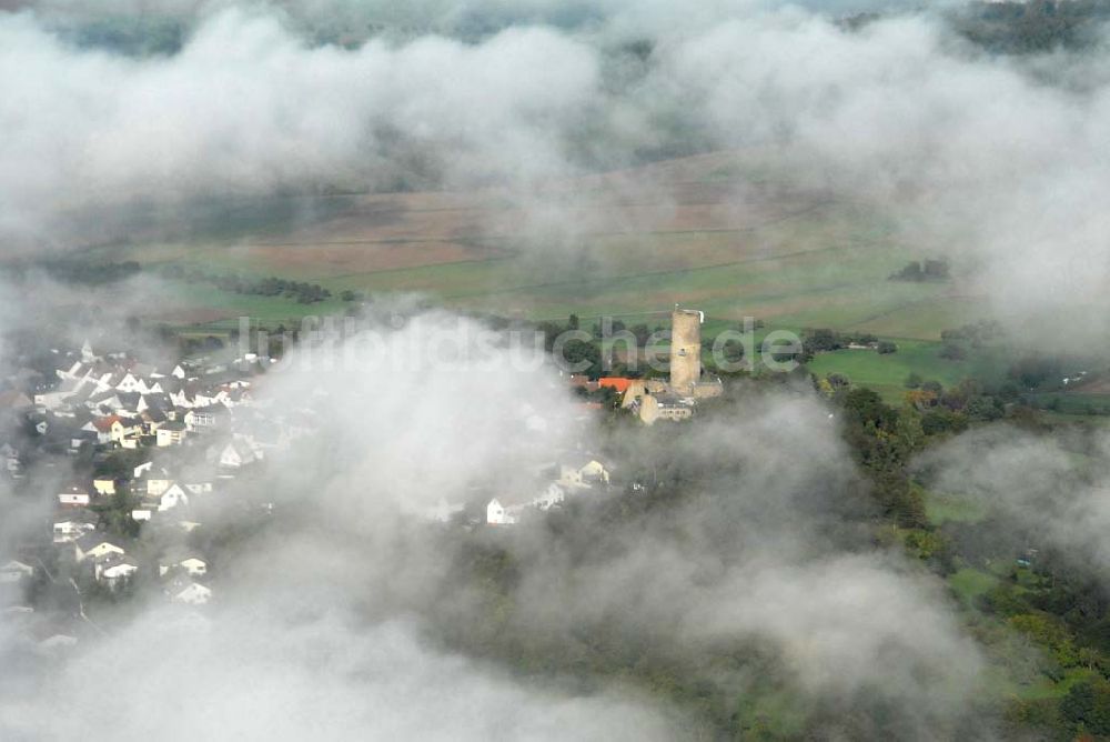 Luftaufnahme Krofdorf-Gleiberg - Burg Gleiberg in Krofdorf-Gleiberg