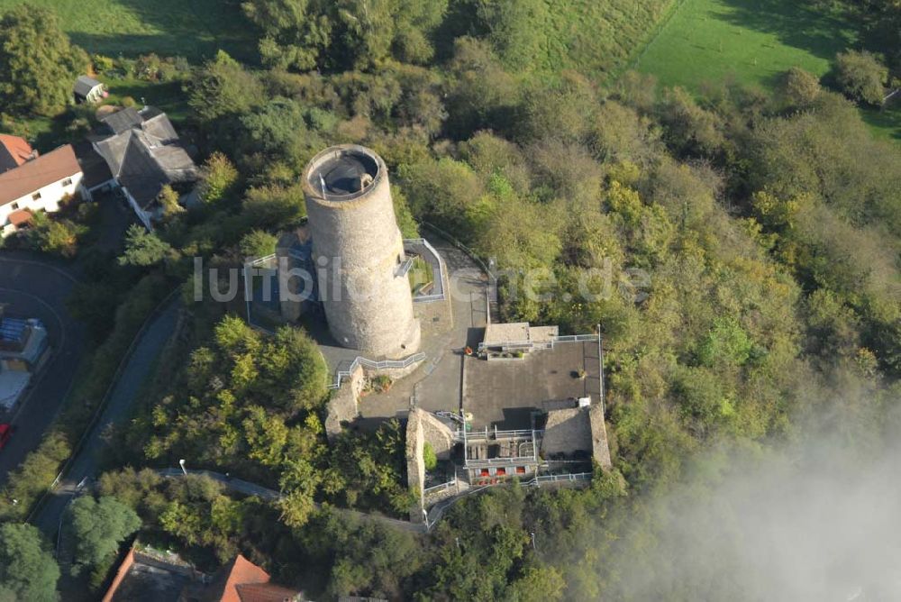 Luftbild Krofdorf-Gleiberg - Burg Gleiberg in Krofdorf-Gleiberg