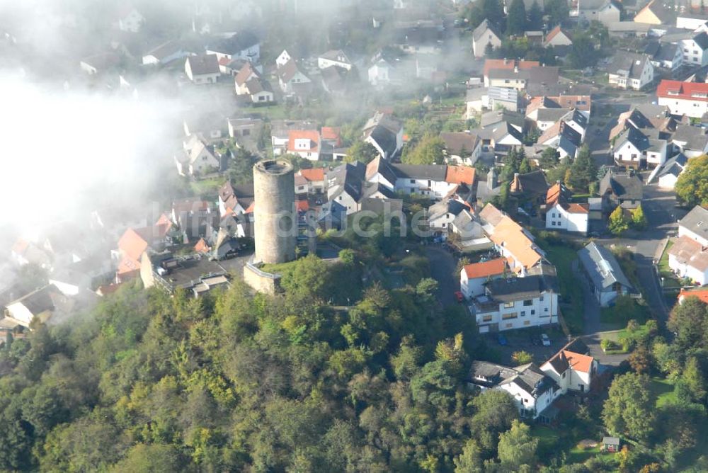 Luftbild Krofdorf-Gleiberg - Burg Gleiberg in Krofdorf-Gleiberg