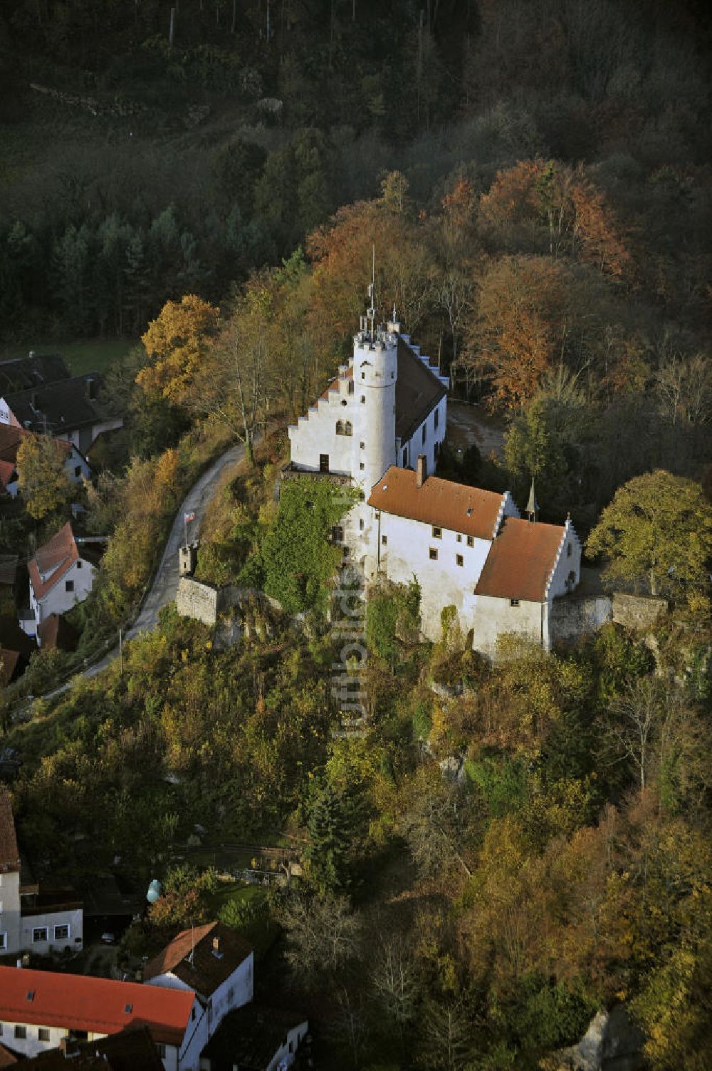 Luftbild Gößweinstein - Burg Gößweinstein