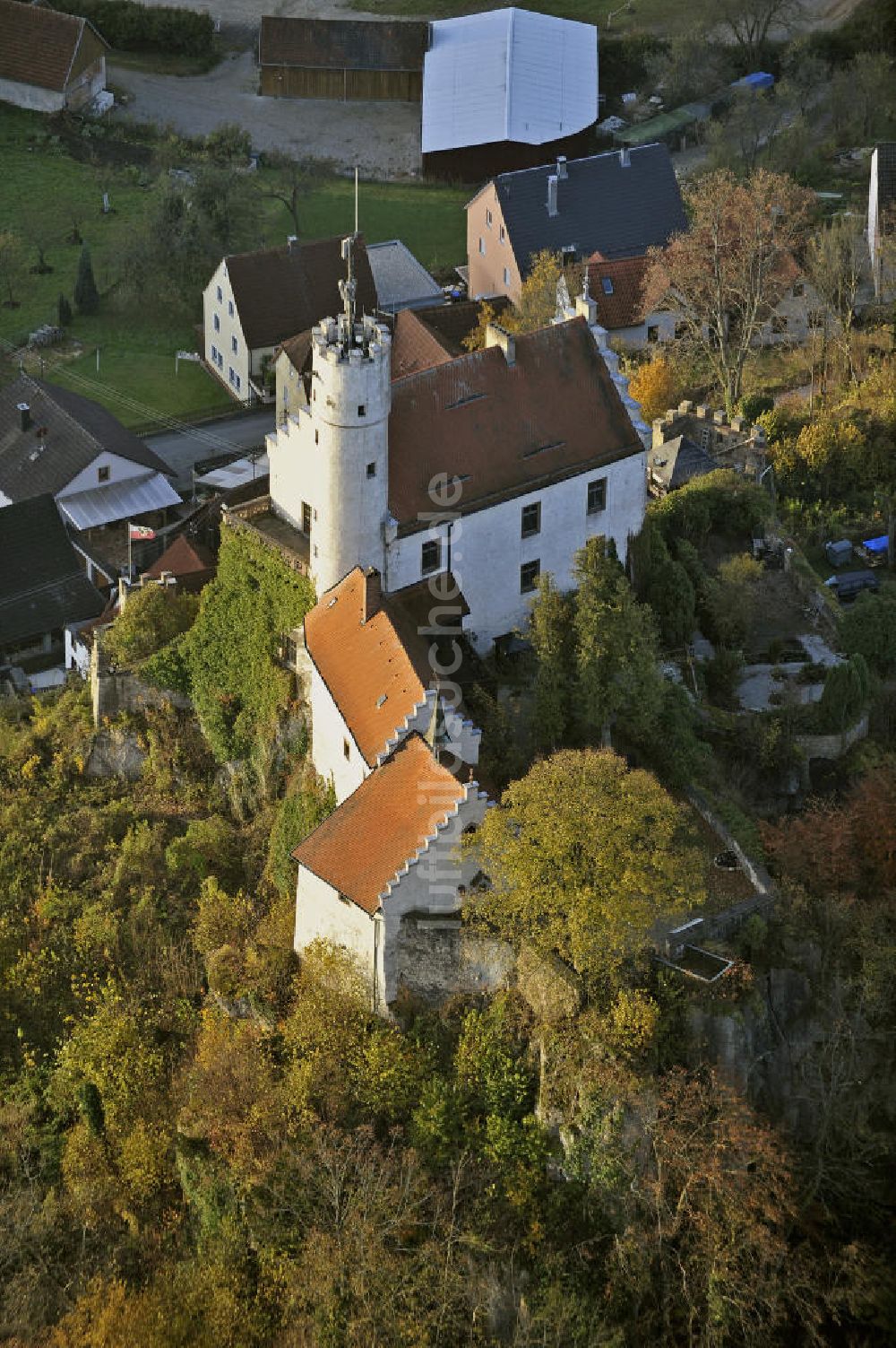 Luftaufnahme Gößweinstein - Burg Gößweinstein