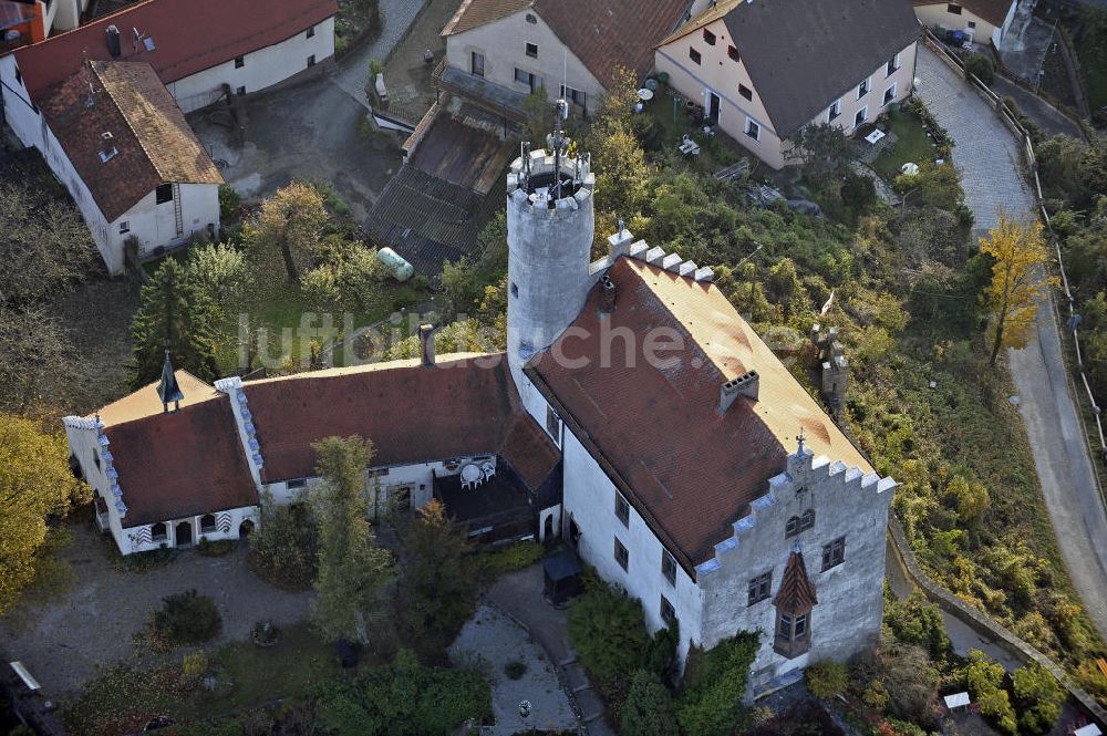 Gößweinstein aus der Vogelperspektive: Burg Gößweinstein