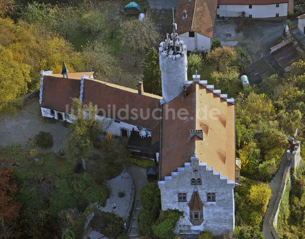 Luftbild Gößweinstein - Burg Gößweinstein