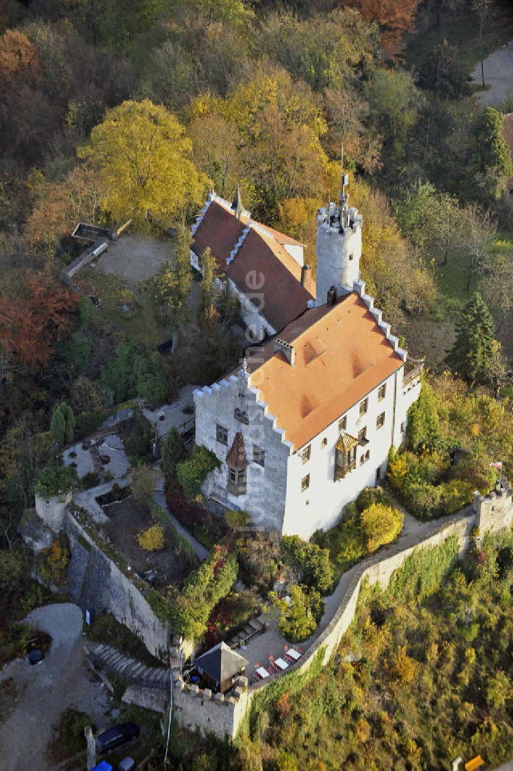 Luftaufnahme Gößweinstein - Burg Gößweinstein