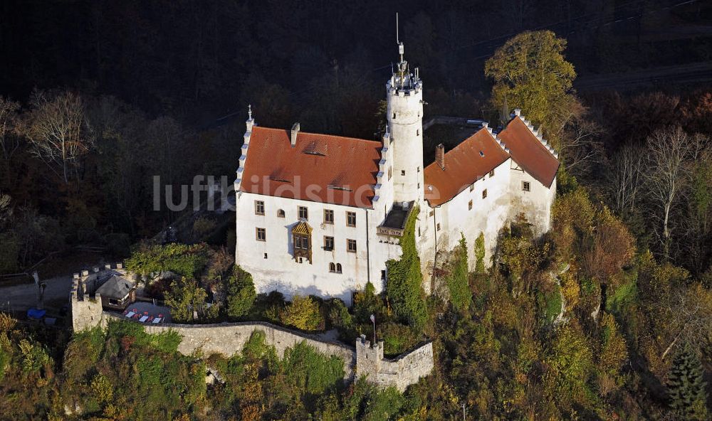 Gößweinstein aus der Vogelperspektive: Burg Gößweinstein