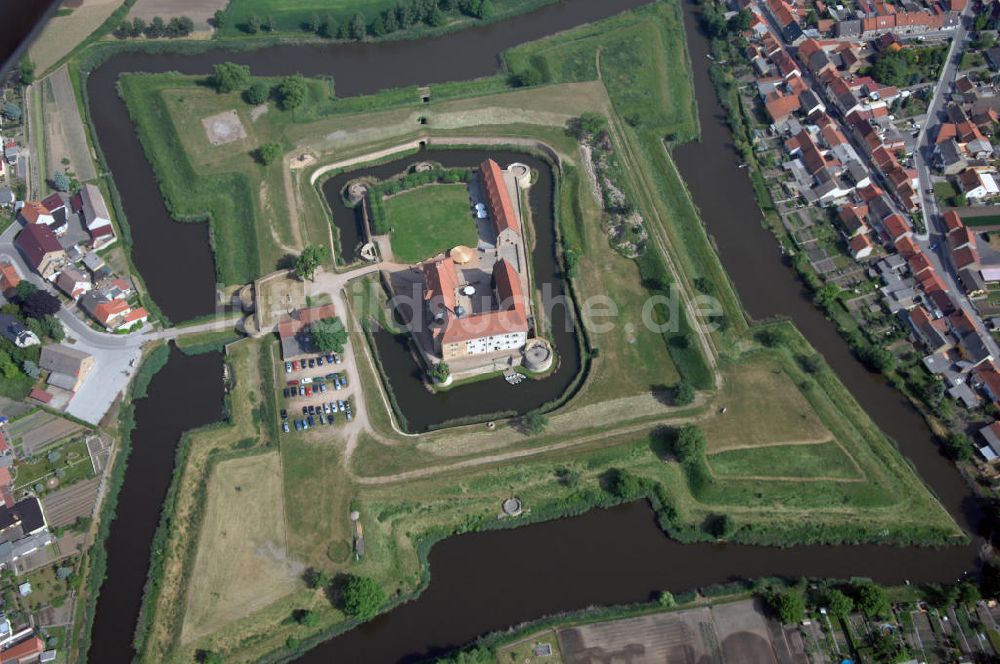 HELDRUNGEN aus der Vogelperspektive: Burg Heldrungen in Thüringen