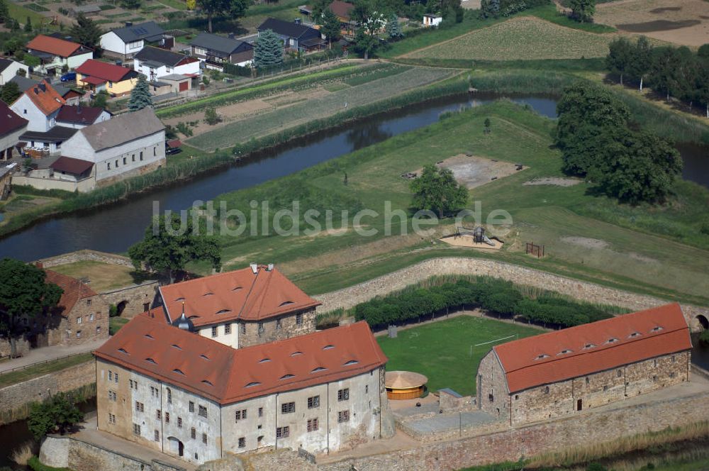 HELDRUNGEN von oben - Burg Heldrungen in Thüringen